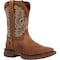 Durango Kids Western Boot, 2 M, Leather, 8 in H, Sable Brown DBT0239C - alternate 1